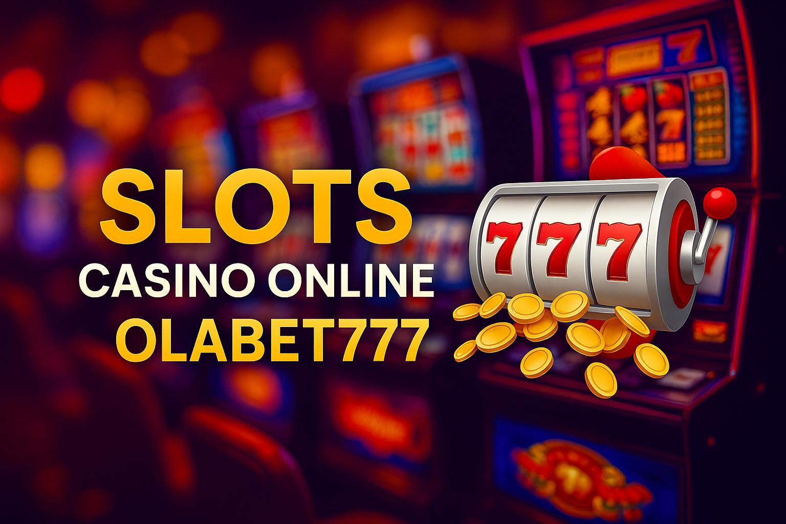 Jogos de Slot no Casino Online OLABET777